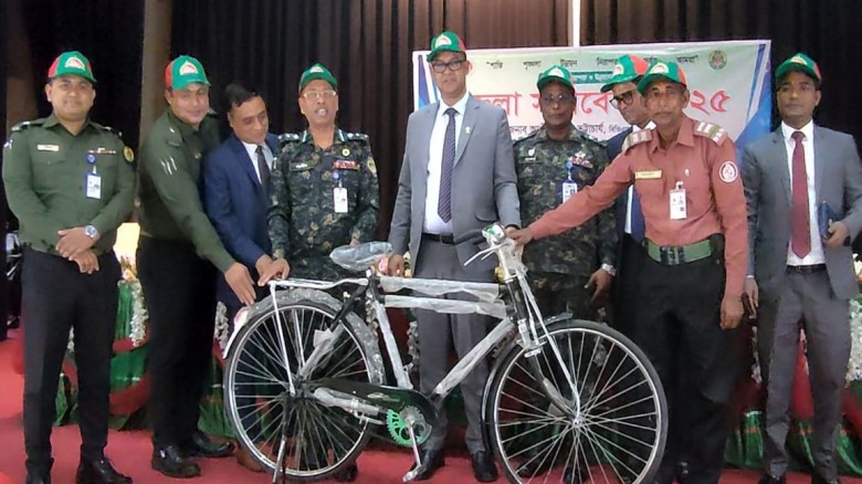''সামাজিক নিরাপত্তা ও উন্নয়নের অঙ্গীকার'' প্রতিপাদ্যকে সামনে রেখে জেলা সমাবেশ