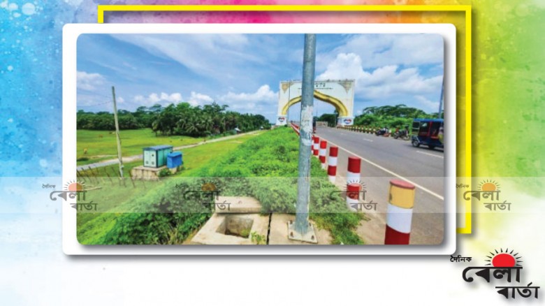 সেতুর ৪০০ মিটার বৈদ্যুতিক তার চুরি , সেতুটির পূর্ব প্রান্ত অন্ধকারে নিমজ্জিত